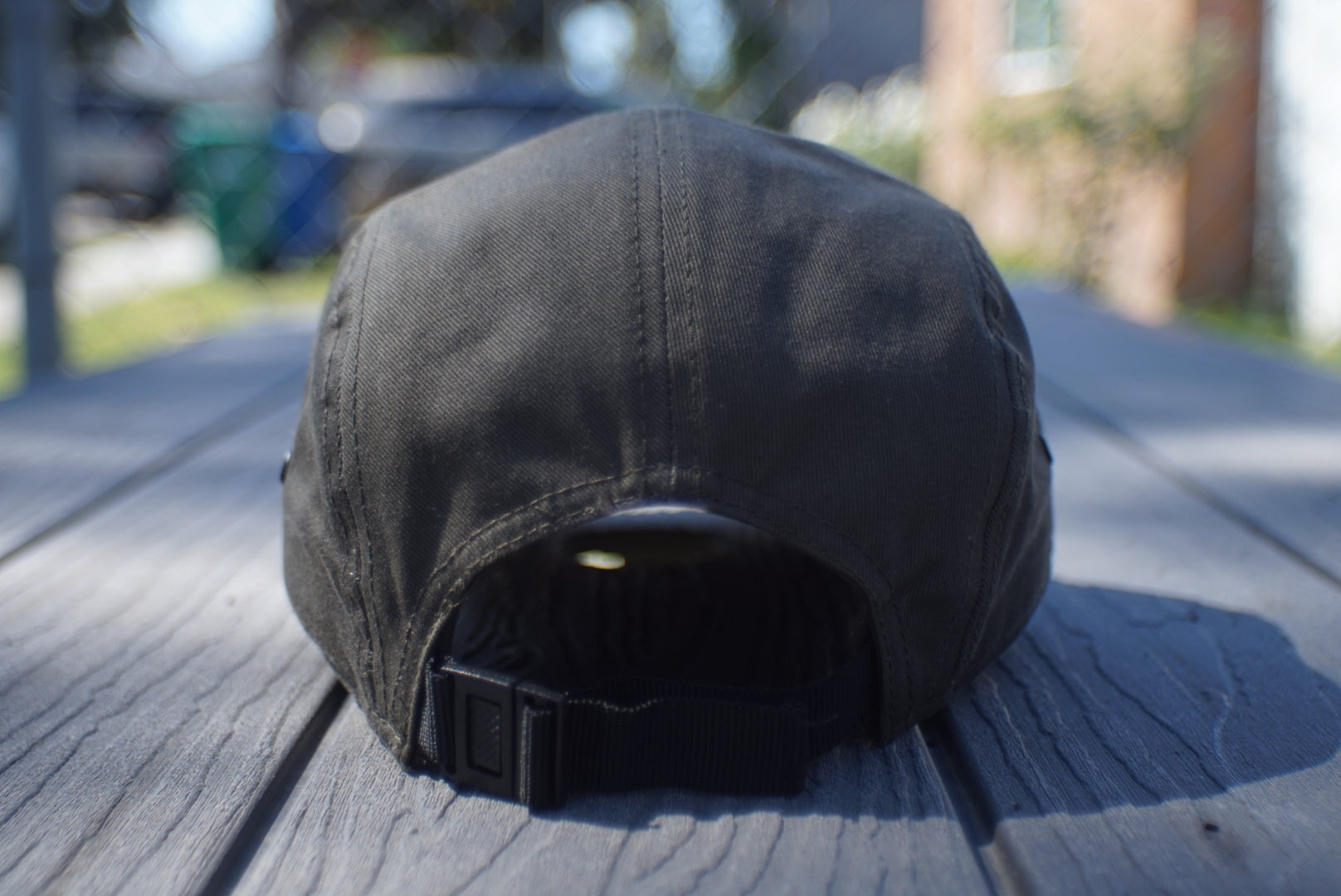 "H" LOGO 5 PANEL CAMP CAP