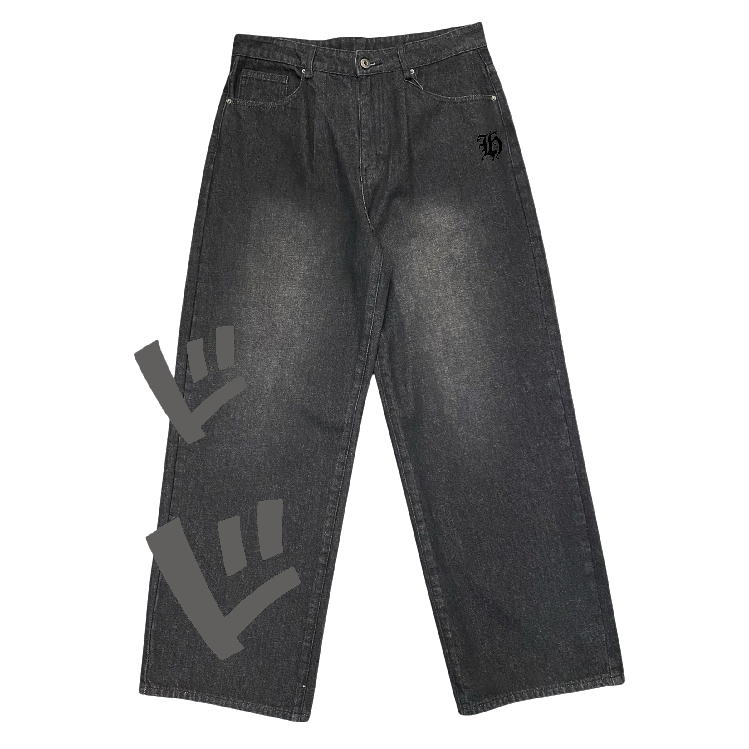 HUNGRY EYE BAGGY DENIM
