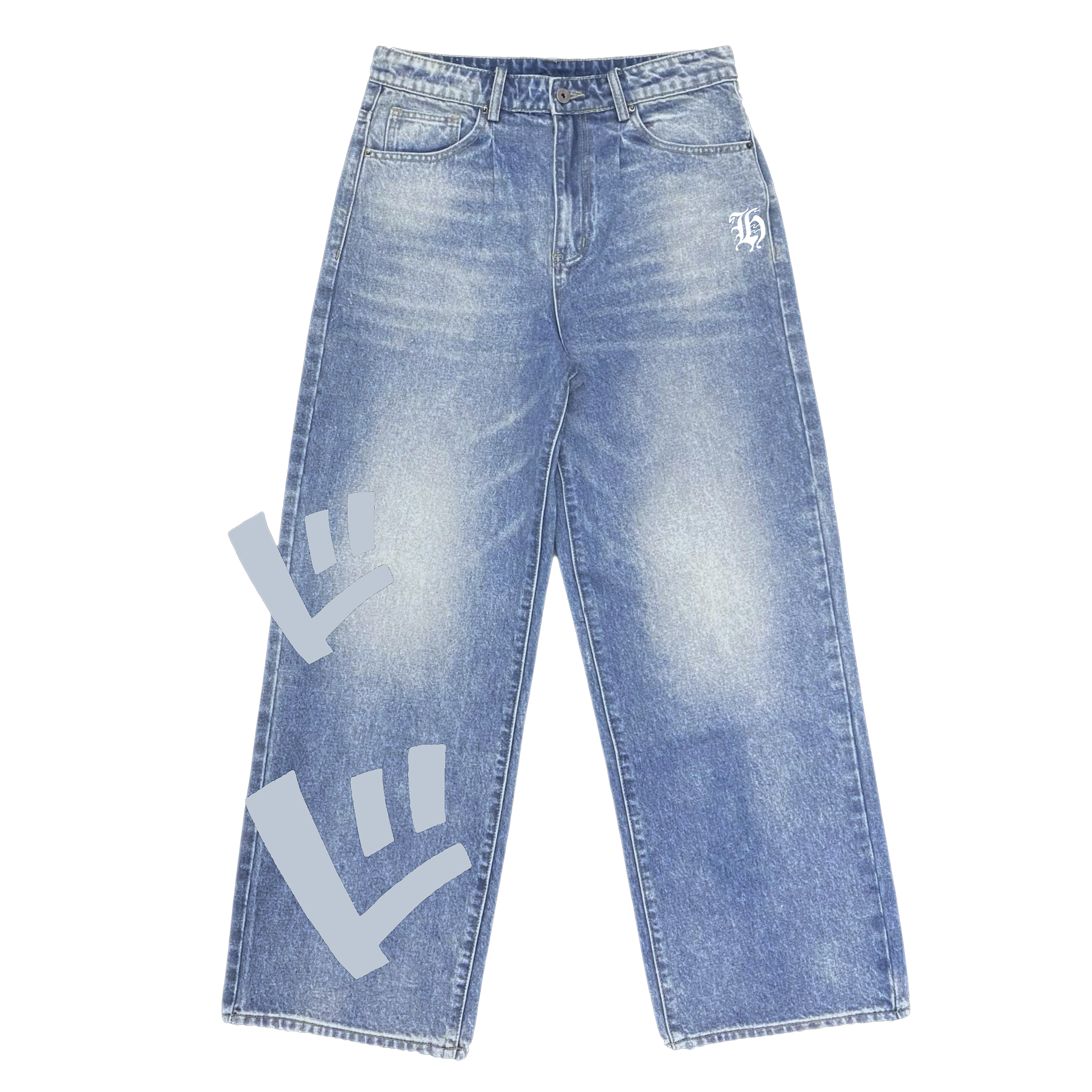 HUNGRY EYE BAGGY DENIM