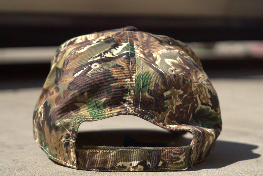 BUBBLE OE CAMO STRAP BACK