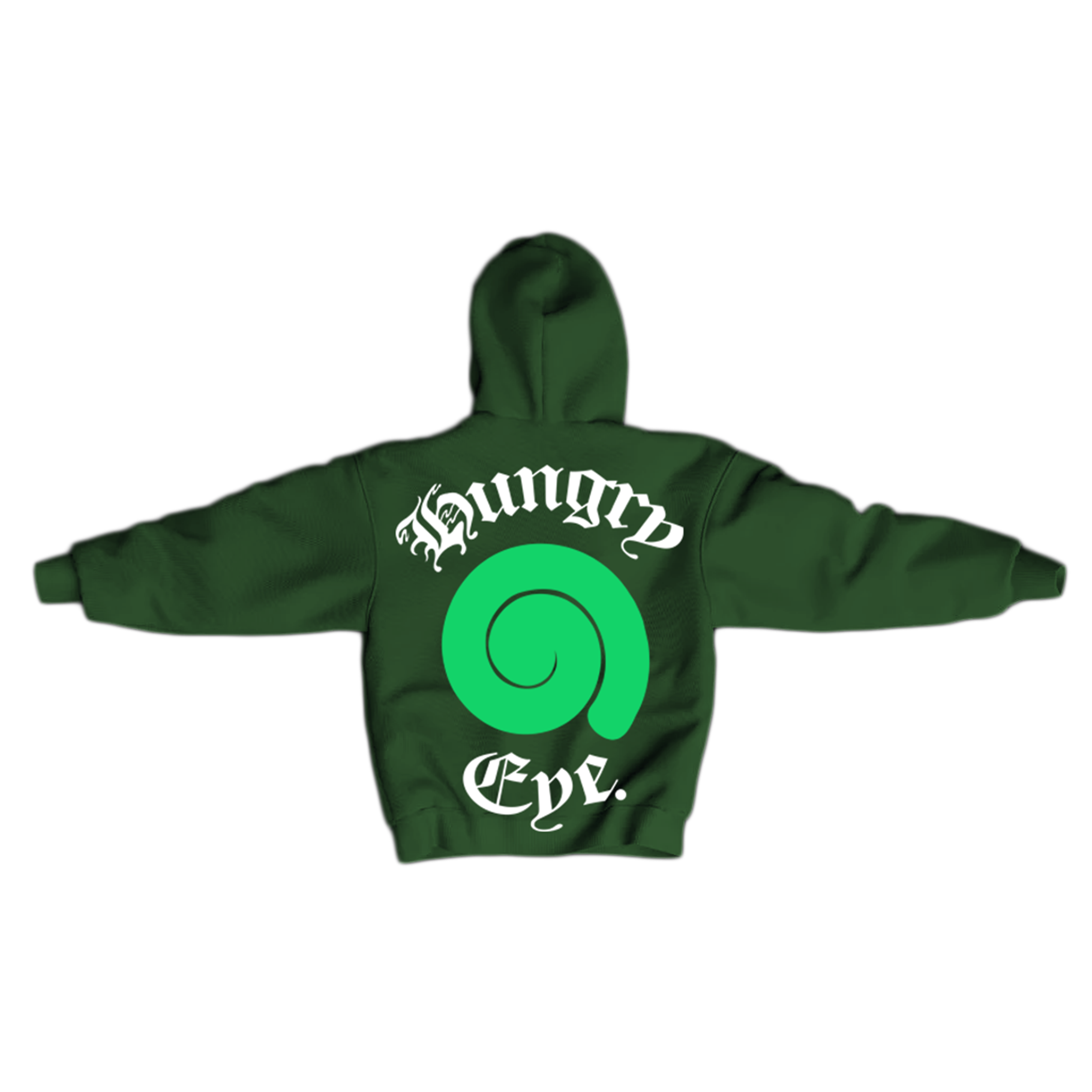 HUNGRY EYE OLD ENGLISH SWIRL HOODIE