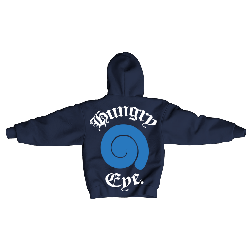 HUNGRY EYE OLD ENGLISH SWIRL HOODIE