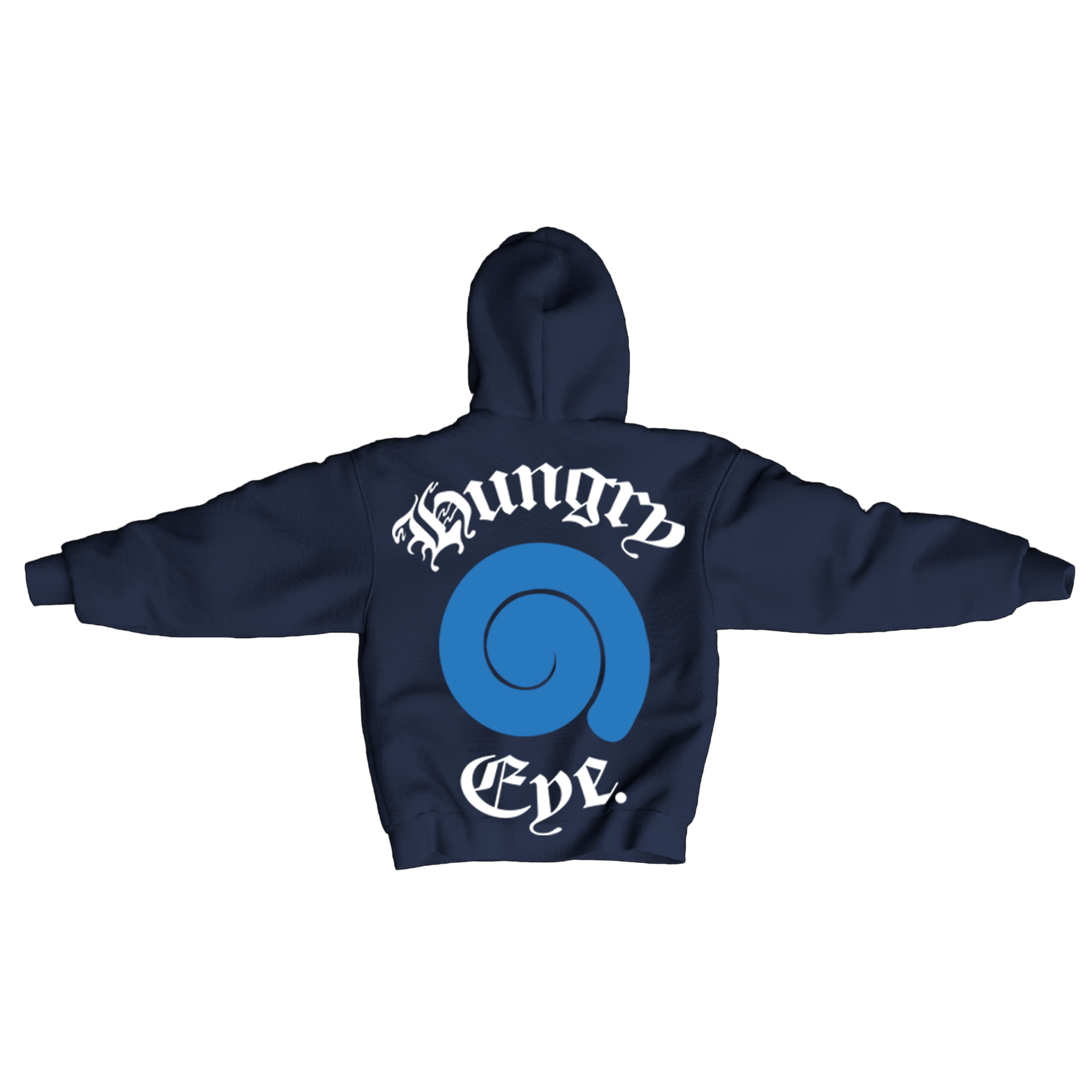 HUNGRY EYE OLD ENGLISH SWIRL HOODIE