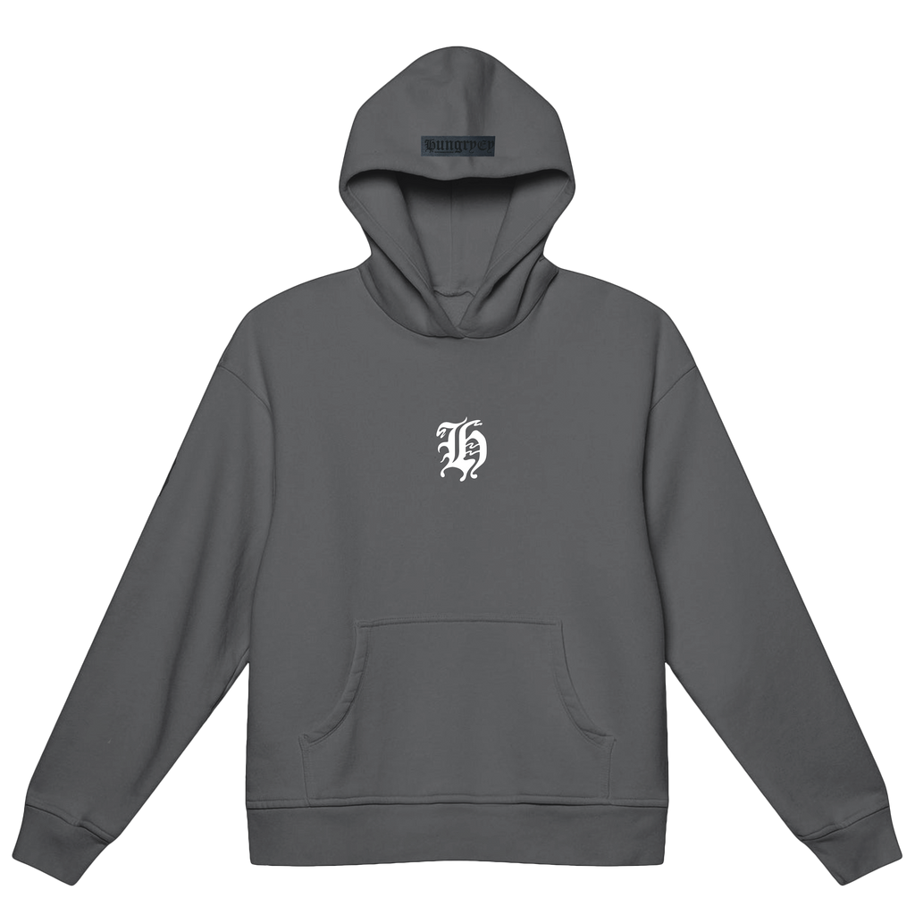 HUNGRY EYE OLD ENGLISH SWIRL HOODIE