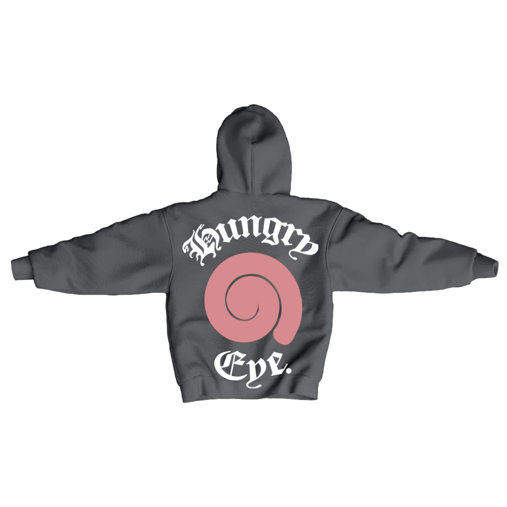 HUNGRY EYE OLD ENGLISH SWIRL HOODIE
