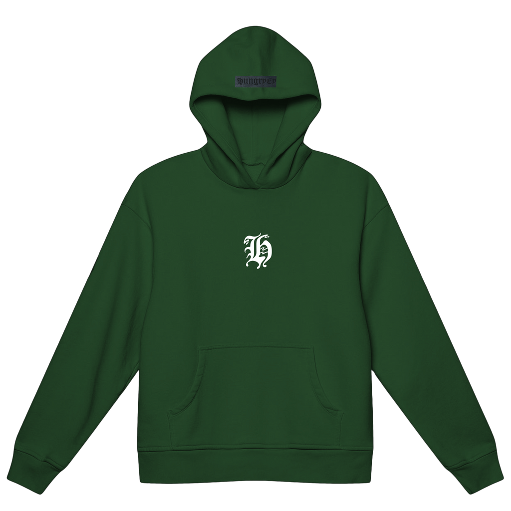 HUNGRY EYE OLD ENGLISH SWIRL HOODIE