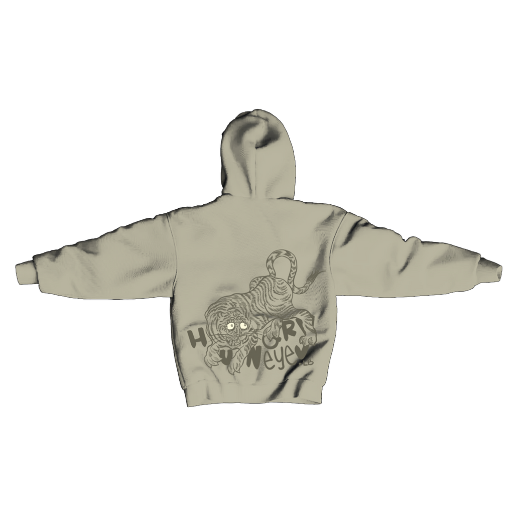 HUNGRY EYE TIGER HOODIE